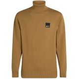 KARL LAGERFELD - Pull à col roulé - Chipmunk - 100% Katoen