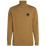 KARL LAGERFELD - Pull à col roulé - Chipmunk - 100% Katoen