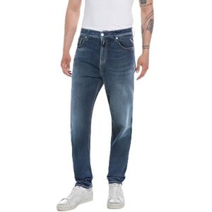 REPLAY sandot jeans voor heren, Blauw (007 Dark Blue), 29W / 30L