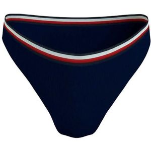 Tommy Hilfiger Vrouwen Bikini Bottoms Cheeky Hoge Been Sport, woestijn hemel, XS