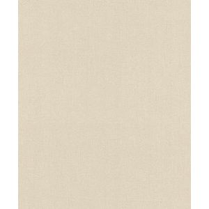 Rasch Behang 633788 - Unitbehang van vlies in crèmewit uit de collectie Color your life - 10,05 m x 0,53 m (LxB)