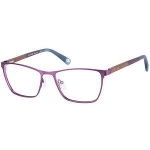 Botaniq Bio-1038-072 Brilmontuur voor dames, cat-eye-vorm, magenta roze, roestvrij stalen frame (inclusief brillenkoker)