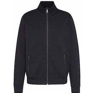 bugatti Heren 8750-35195 sweatshirt, zwart-290, Regular, Zwart-290, L