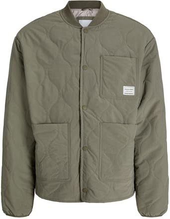 Jack & Jones - Gewatteerde Jas - Olijfgroen