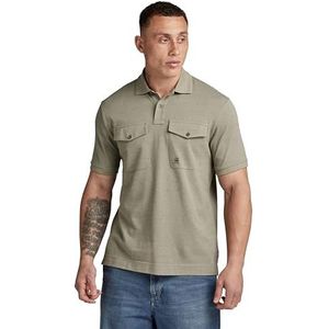 G-STAR Dunda Pocket poloshirt voor heren, meerkleurig (Shamrock Htr D24362-d565-c322), XS