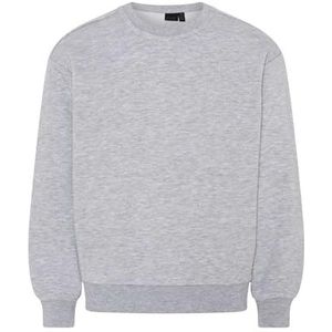 Kabooki Unisex trui KBSkyler 100 sweatshirt, 912 grijs melange, 5-6 jaar