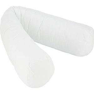 Dodo - Kussen - Wit - 160 x 26 cm - Dacron Polyester Katoen