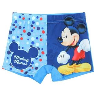 Mickey zwemboxers, leuk en kleurrijk ontwerp, perfect voor zomer- en wateractiviteiten voor kinderen, Blauw, 4 Jaren
