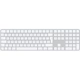 Apple Magic Keyboard met Touch ID en numeriek toetsenblok voor Mac-modellen met Apple silicon - Portugees - Witte toetsen ​​​​​​​