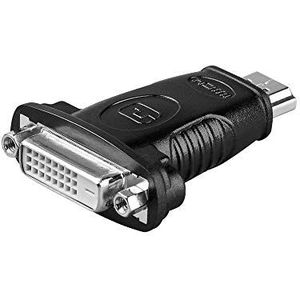 Goobay 68098 HDMI/DVI-D adapter, vernikkeld, HDMI-stekker (type A)