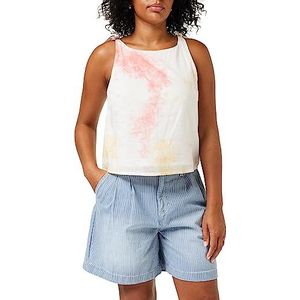 MUSTANG Dames Style Evi Bow Top Bander Shirt/Cami Shirt, 2312_Tiedye 12444, 36, 2312_tiedye 12444, 36