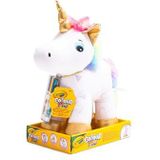 Crayola - Pluche Eenhoorn - Kleurbaar - Inclusief 3 Uitwasbare Viltstiften