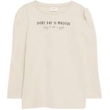 s.Oliver Junior 2156131 T-shirt met lange mouwen met print en strass, 805, 92 cm/98 cm, meisjes, 805 stuks, 92/98 cm