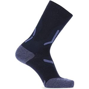 UYN Heren Trekking 2IN Merino MID Socks wandelkous, marineblauw/jeans, eenheidsmaat