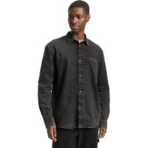 TOM TAILOR Denim heren overhemd, 29999 - Black, XL
