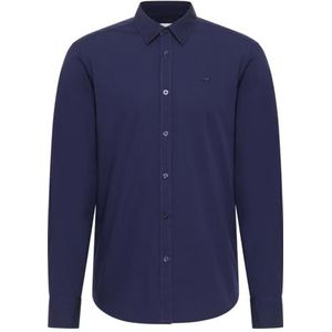 MUSTANG - Canton - Overhemd - Blauw - Slim Fit - Lange Mouwen