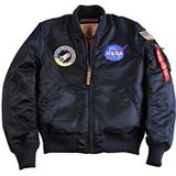 Alpha Industries MA-1 VF NASA bomberjack voor heren Rep.Blue