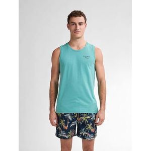 PETROL INDUSTRIES, Heren Singlet R-Neck, M-1050-SLR750, Aqua Green, XXL