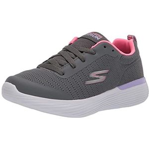 Skechers 302428L CCPK sneakers, houtskool mesh/pink trim, 31 EU, Charcoal Mesh Pink Trim, 43 EU