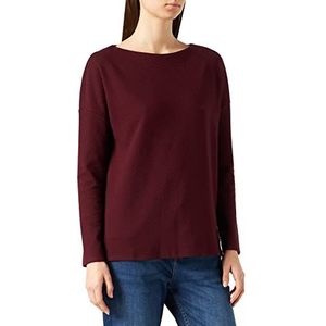 Cecil T-shirt voor dames, Red Grape, M