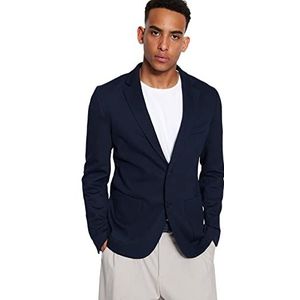 TRENDYOL Jas - Navy Blue - Slim, Donkerblauw, L