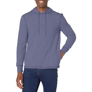 Jockey Comfortabele hoodie Lap Vent Sweatshirt voor heren, Donkerblauw, XL