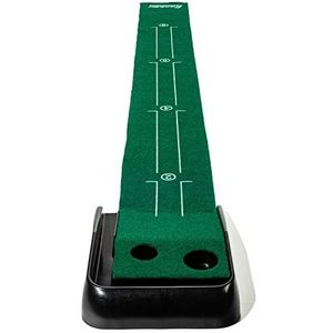 Franklin Sports Indoor Golf Putting Green - draagbare authentieke 9 voetmat met automatische terugkeer van de bal - golftrainingshulp en oefenspel - echt golfgevoel (92049X)