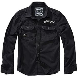 Brandit Motörhead Vintage Shirt By, zwart, zwart, 5XL