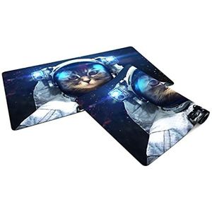 Mouse Pad - Cat Astronaut 61x35,5 cm