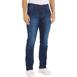 Tommy Hilfiger Ryan Rlxd Strght Asdbs Jeans voor heren, Aspen Donker Blauw Stretch, 38W / 36L