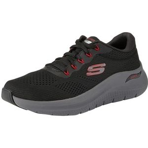 Skechers Arch FIT 2.0 Sport Heren, Zwart Mesh/Synthetisch, 9 UK, Zwart mesh synthetisch, 43 EU