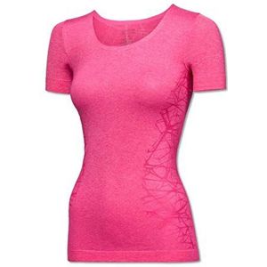 Schiesser Actief sportshirt voor dames, thermo-ondergoed, rood (roze-gemêleerd 520)., 38