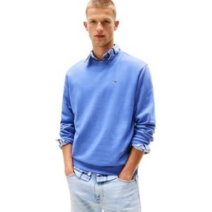 Tommy Jeans - Flag Regular Fit - Sweatshirt - Zwart
