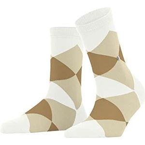 Burlington Vrouwen Bonnie SSO Korte Sokken ademend duurzaam biologisch katoen met platte naad drukvrije teen argyle modieus ONE-SIZE-FITS-ALL als geschenk 1 Paar