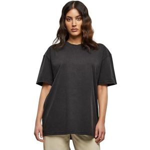 Build Your Brand T-shirt voor dames, zwart, S