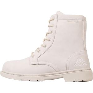 Kappa Unisex Deenish Sneakers, Stone/White, 37 EU