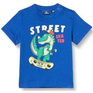 Chicco T-Shirt Met Korte Mouwen jongens, Blauw, 2A, Design in Italië