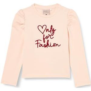 Primigi Fifth Avenue T-shirt met lange mouwen, zonder kraag, voor meisjes, Roze, 24 Maanden