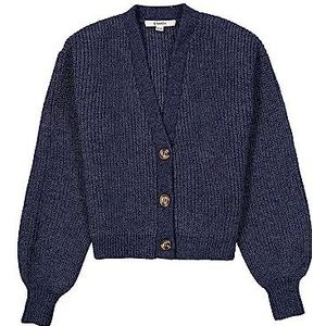 Garcia GmbH Cardigan Knit Pullover voor meisjes, Blue Heather, 128/134