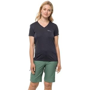 Jack Wolfskin Crosstrail T T-shirt met korte mouwen, grafiet, M, Grafiet, M