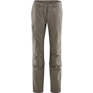 Maier Sports Damesbroek Zipp-off Fulda, bruin (teak), 40