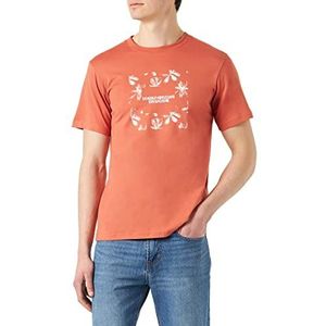 Kaporal SATO T-shirt, Peach, XL, Heren, Vissen, XL