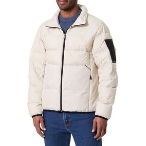 BOSS Ow_urbanex Puffer buitenjas voor heren, Open wit., L