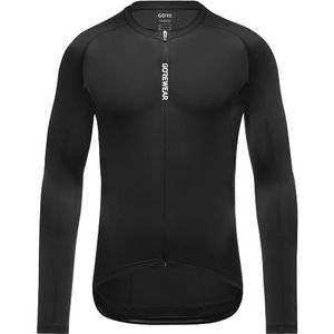 Gore Wear - Spinshift - Long Sleeve Jersey - Zwart - Vochtafvoerende Stof, Gerecycled Materiaal, Nauwsluitende Pasvorm