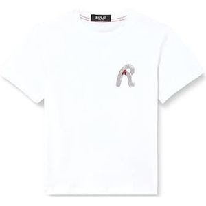 T-shirt - Korte Mouwen - Basic Jersey - Blauw - 100% Katoen