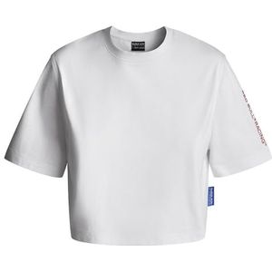 PEPE JEANS dames BOXY CROP TEE T-shirt, wit (wit), XS, wit(wit), XS