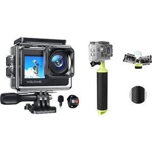 WOLFANG Actie Camera GA120 4K30FPS & Set van Zwemmende Handgreep
