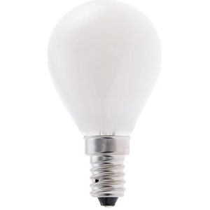 Opaal LED filament lamp, Mini-bolvormig P45, 6W / 806lm, E14 fitting, 4000K