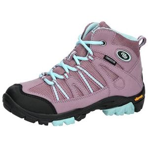 Brütting Ohio High Trekking- en wandelschoenen voor meisjes, roze, turquoise, 30 EU
