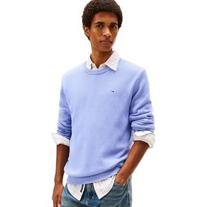 Tommy Jeans TJM Slim Ess Sweater Ext Dm0dm21787 Pull-Over, Blauw (Nordic Iris), L Heren, Blauw (Nordic Iris), L